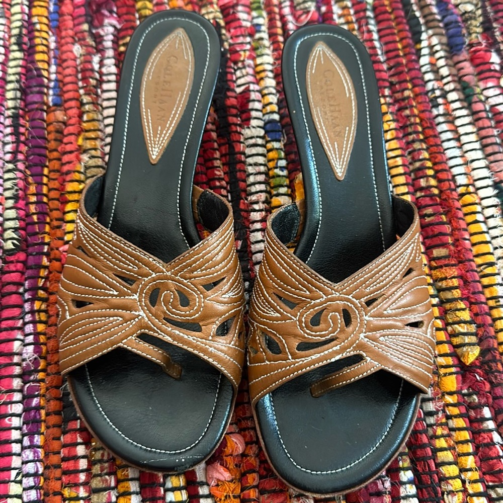 Cole Haan Kitten Slide Sandals